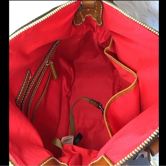 Dooney & Bourke Stanwich Satchel in Slate pebble leather - Picture 11 of 16